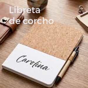 Libreta A5 corcho